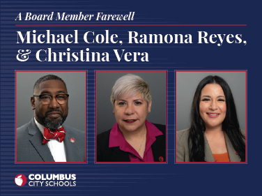 columbus board of education members goodbye